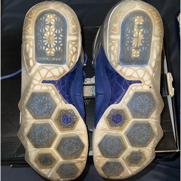 Nike Lebron 12 XII “What If?” Size 13 Excellent Condition Dallas Cowboys - Picture 12 of 14